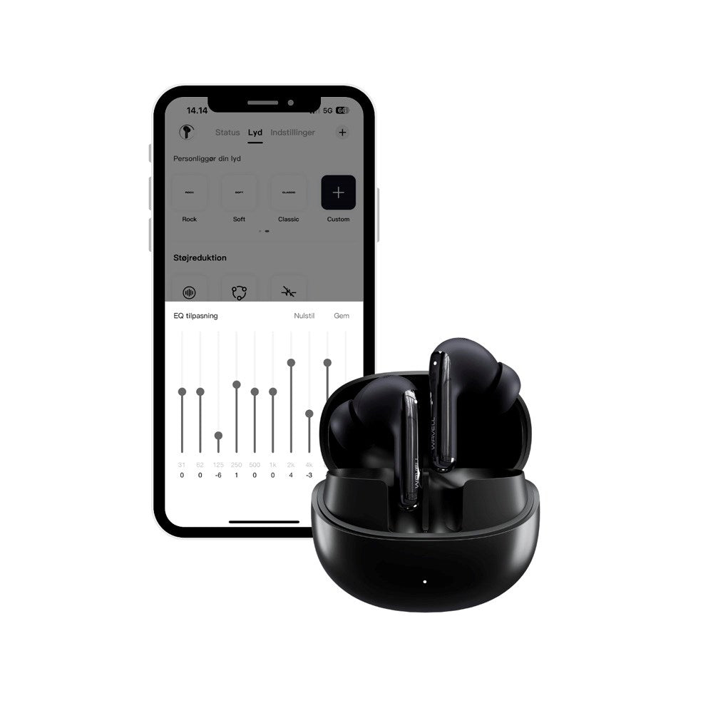 Wavell 4 Pro Headphones - Black