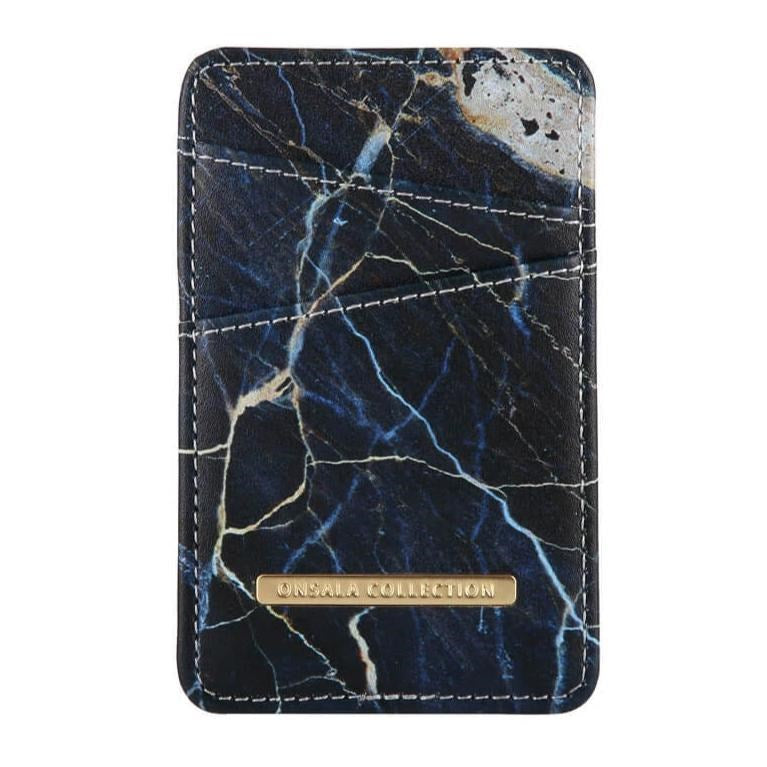 Onsala Collection Credit Card Pocket - Black Galaxy