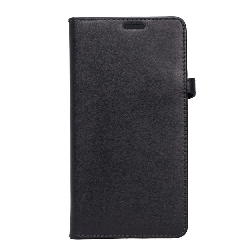 Samsung Galaxy S10+ (Plus) Buffalo 2-in-1 Genuine Leather Flip Case - Black