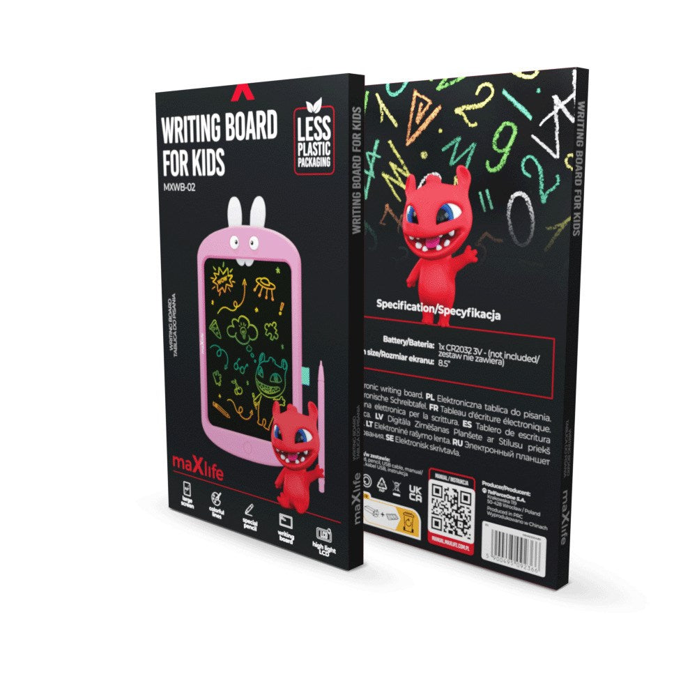 Maxlife Drawing Tablet for Kids - Pink