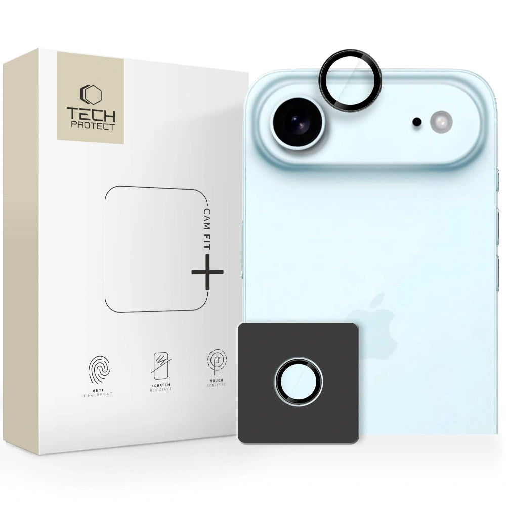 iPhone Air Tech-Protect Camring Fit+ Camera Lens Protector - Black