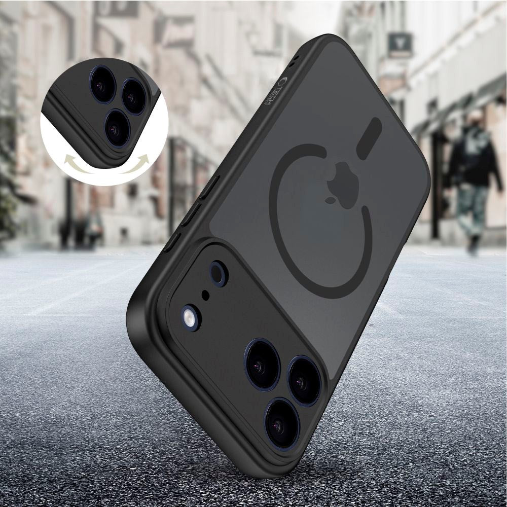 iPhone 17 Pro Tech-Protect BasicMag Hybrid Case - MagSafe Compatible - Matte Black