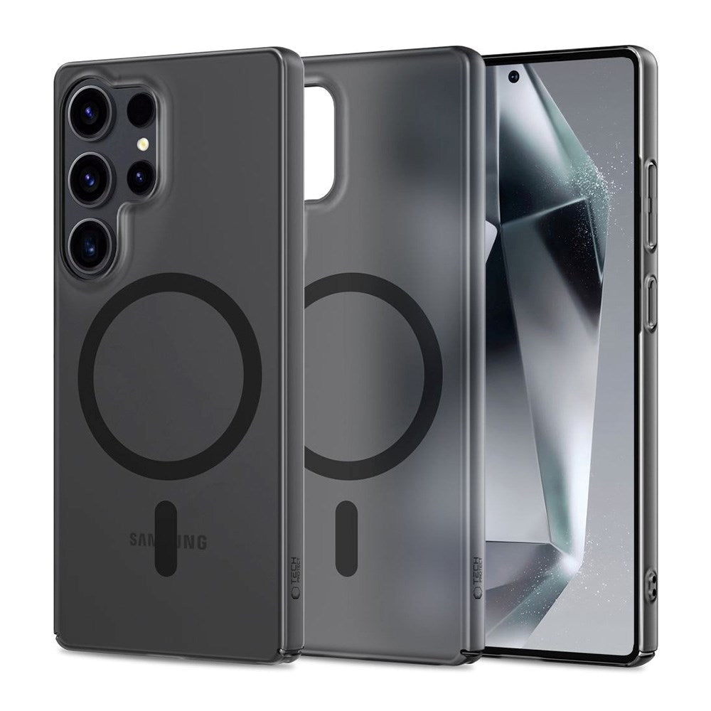 Samsung Galaxy S25 Ultra Tech-Protect MagSlim Case - MagSafe Compatible - Matte Black