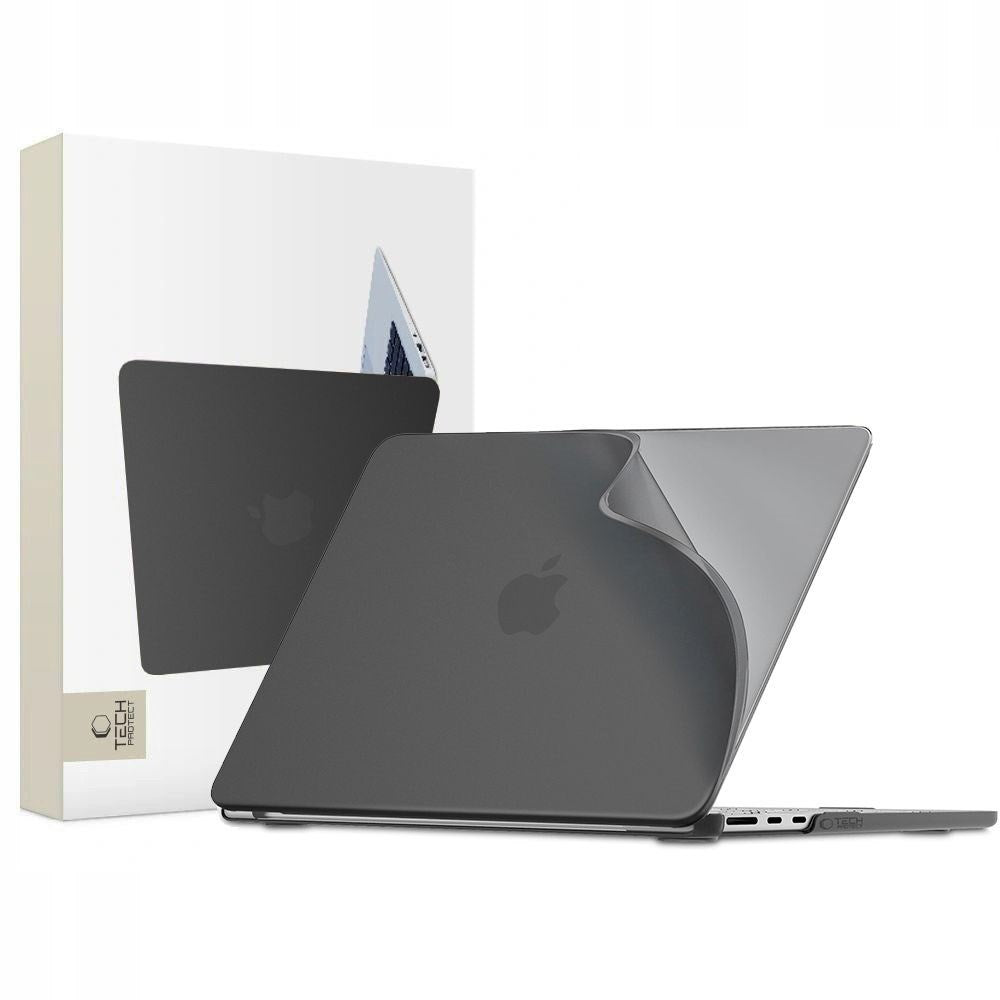 MacBook Air 13 M5/M4/M3/M2 (2026-2022) Tech-Protect Softshell Case - Matte Black