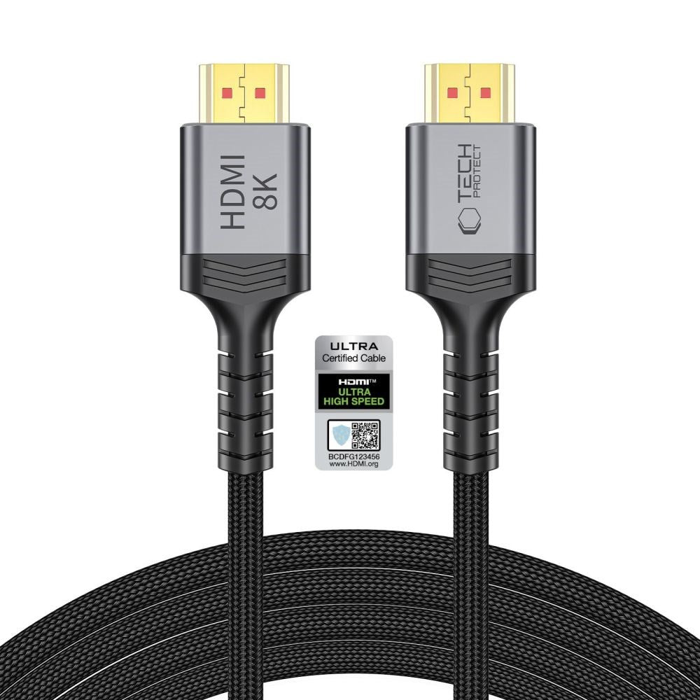 Tech-Protect UltraBoost HDMI to HDMI Cable - 3m - Black