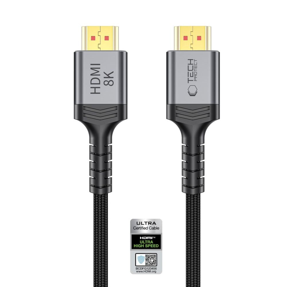 Tech-Protect UltraBoost HDMI to HDMI Cable - 3m - Black