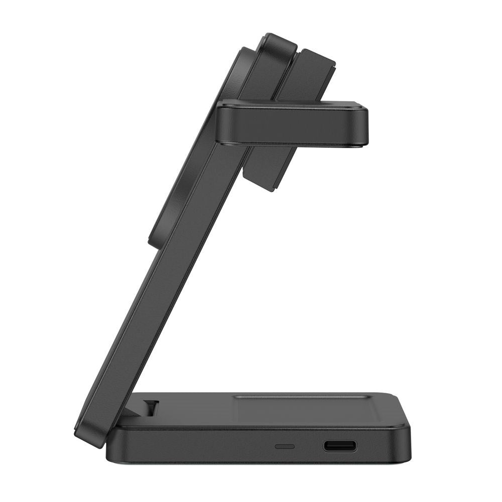 Wireless 3-in-1 MagSafe Charger Tech-Protect A56 25W - Black