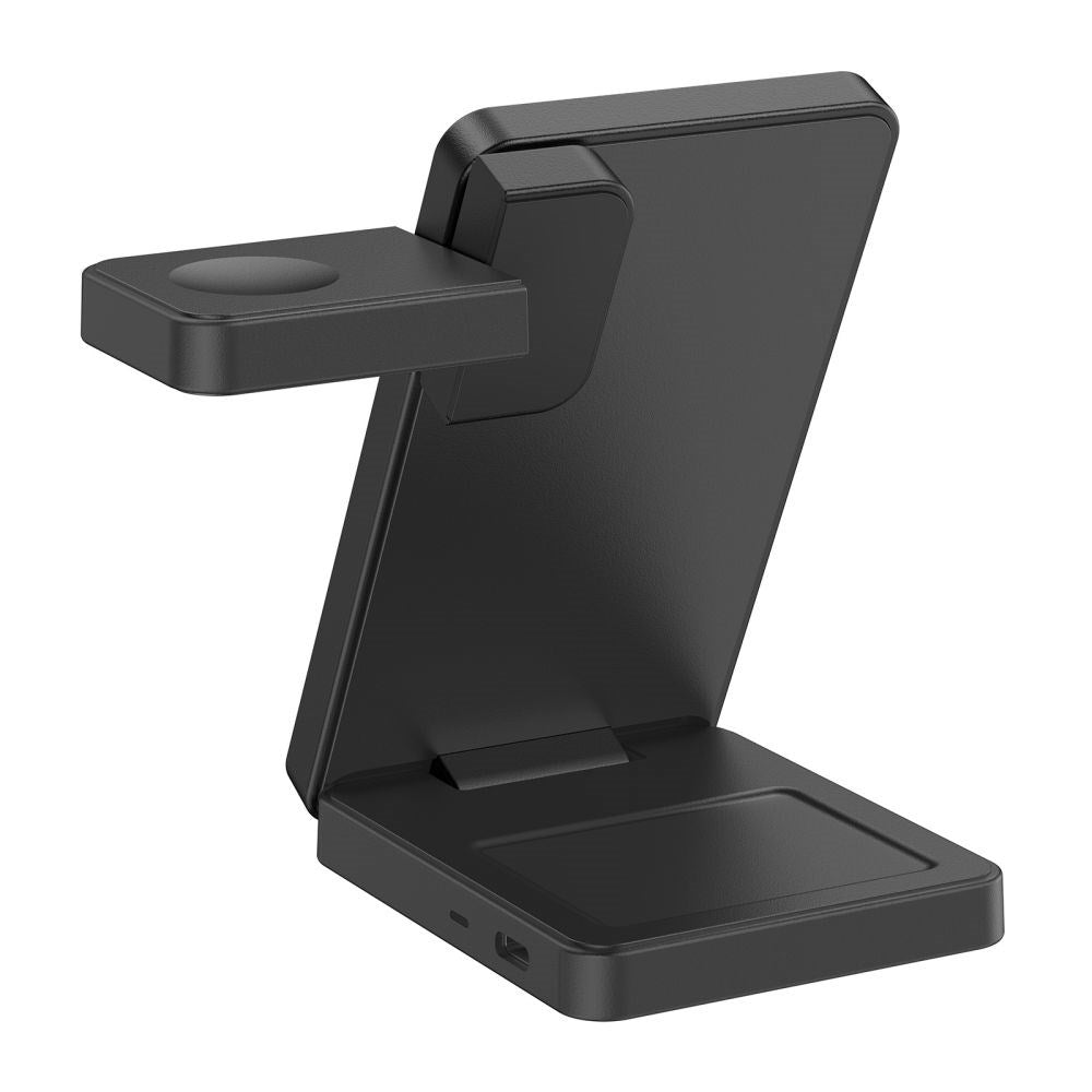 Wireless 3-in-1 MagSafe Charger Tech-Protect A56 25W - Black