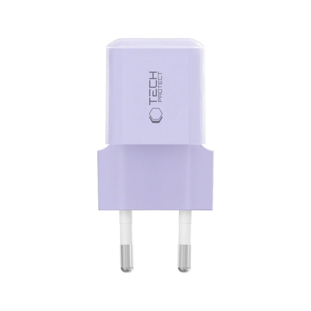 Tech-Protect NCM25 Wall Charger with 25W - 1 x USB-C - Purple