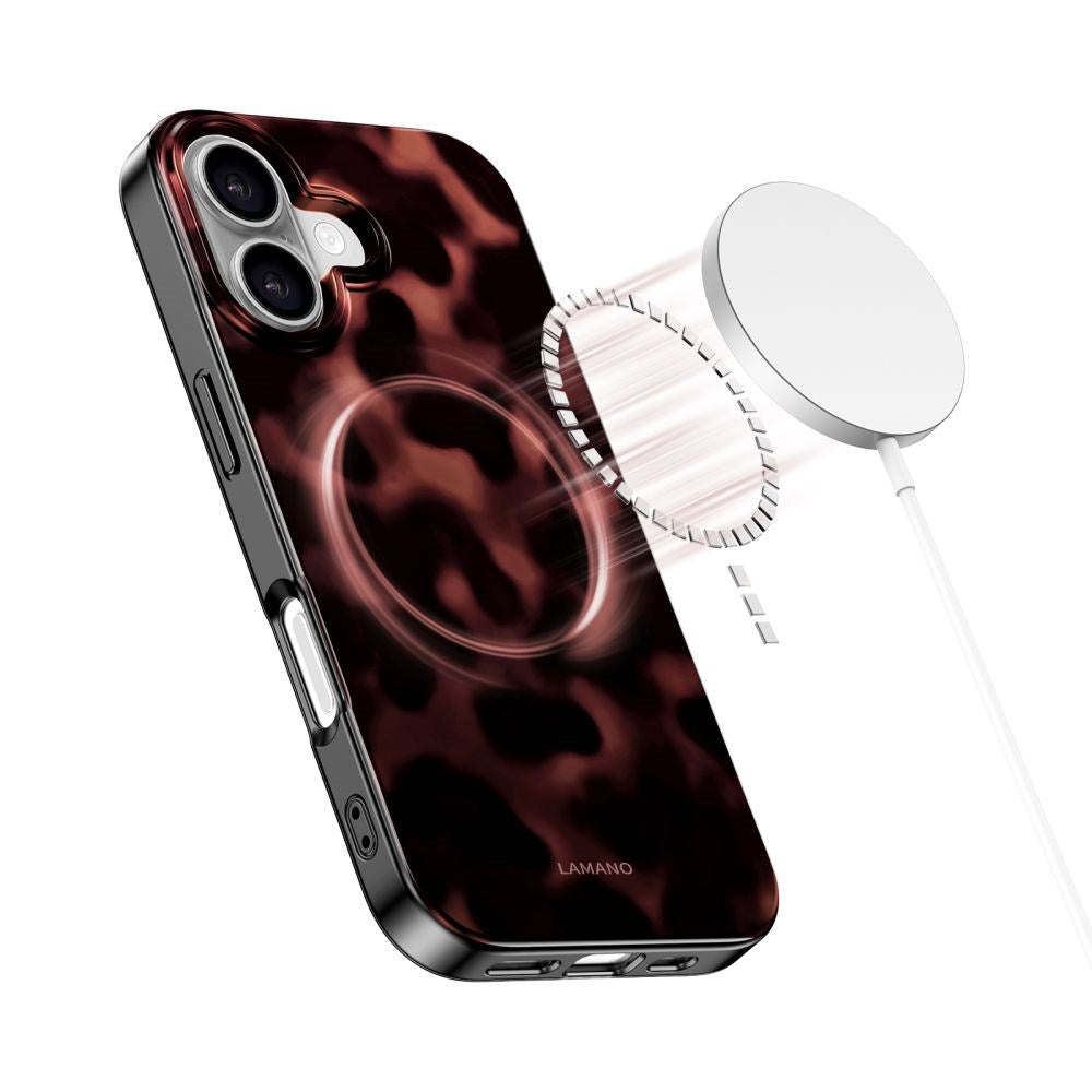 iPhone 16 Tech-Protect Lamano Case - MagSafe Compatible - Panther