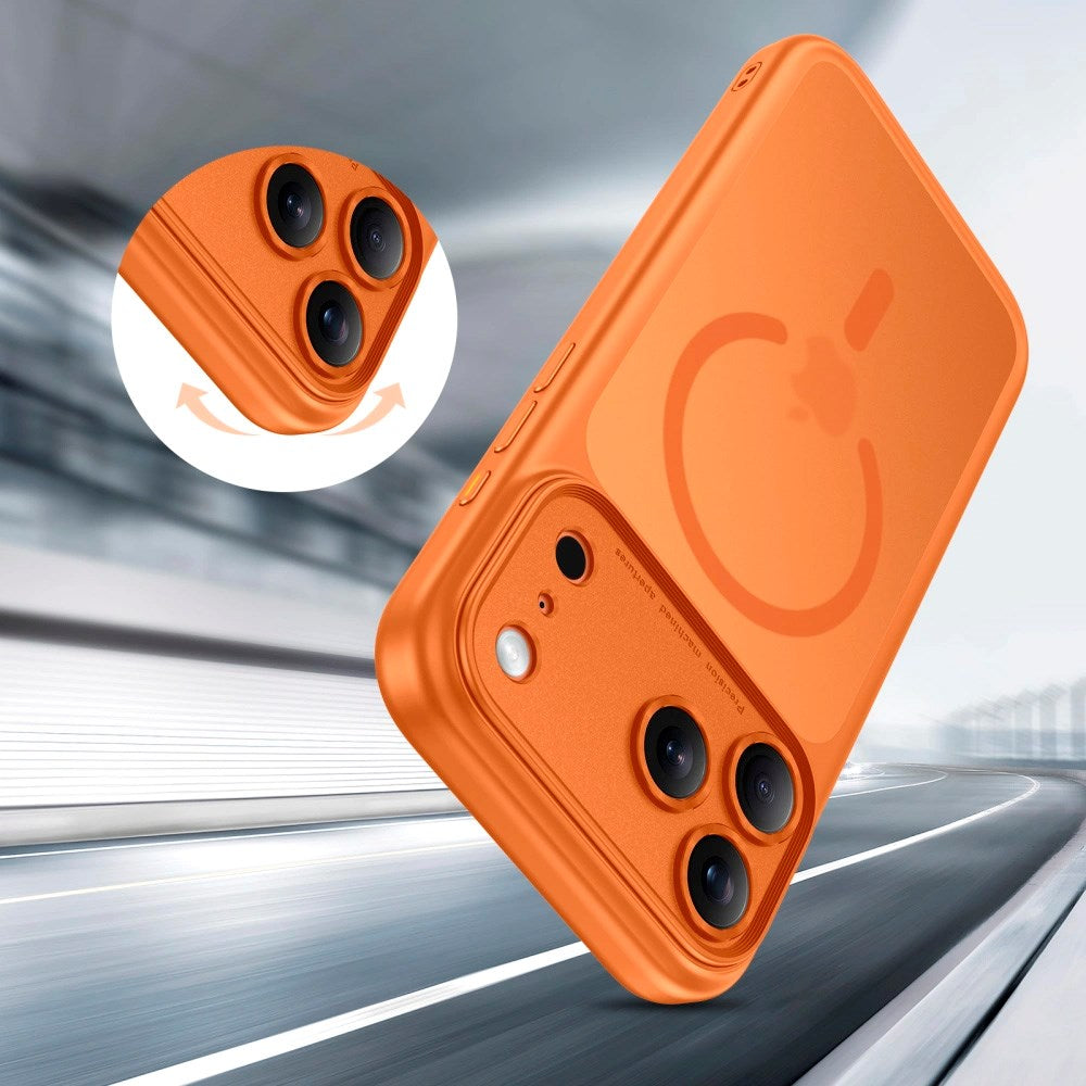 iPhone 17 Pro Tech-Protect Magpeak Case - MagSafe Compatible - Matte Cosmic Orange