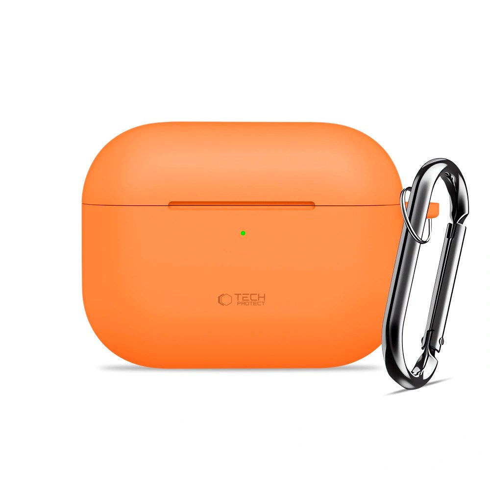 Apple AirPods Pro (3rd gen.) Tech-Protect Silicone Hook Case - Orange