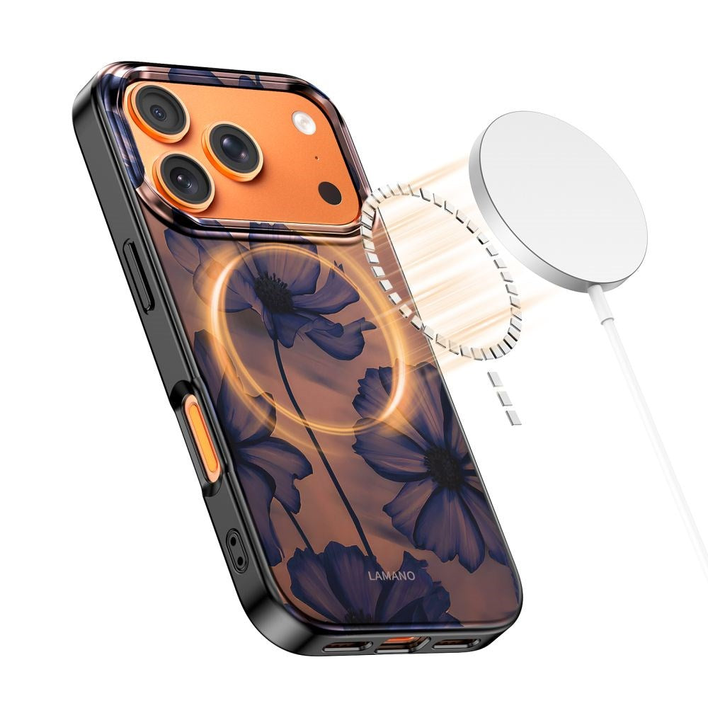 iPhone 17 Pro Max Tech-Protect Lamano Case - MagSafe Compatible - Velvet Night