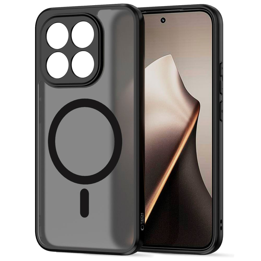 Xiaomi 15T Tech-Protect MagMat Hybrid Case - MagSafe Compatible - Black