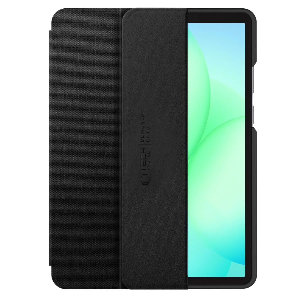 Samsung Galaxy Tab A11 / A9 Tech-Protect SC Pen Canvas Flip Case w. Stylus Holder - Black