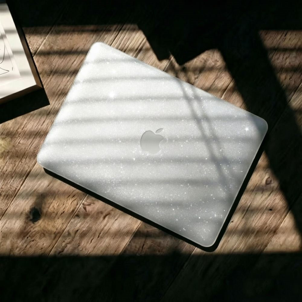 MacBook Neo 13 A18 Pro (2026) Tech-Protect Smartshell Case - Glitter Clear