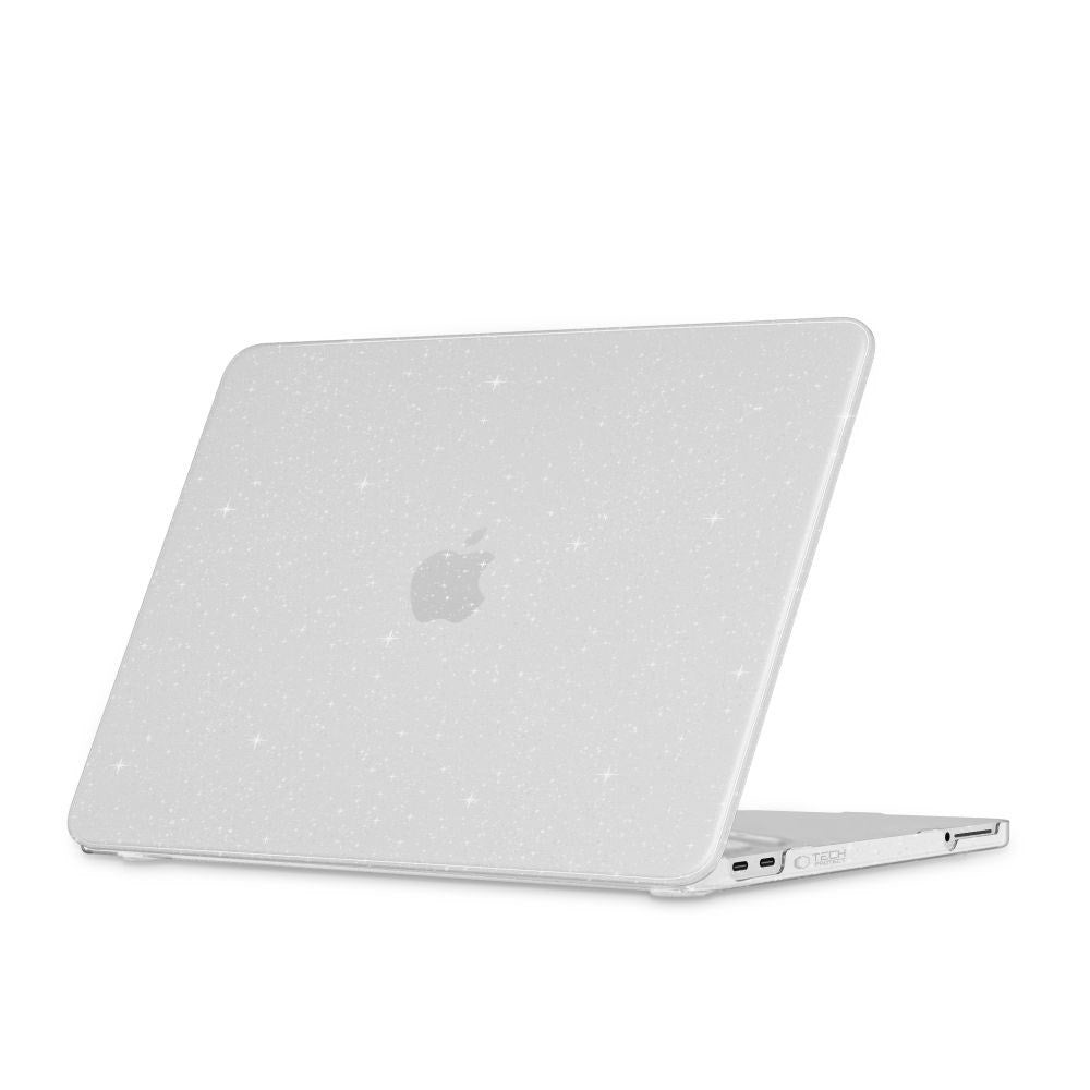 MacBook Neo 13 A18 Pro (2026) Tech-Protect Smartshell Case - Glitter Clear