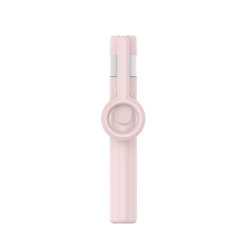 Tech-Protect L10S Bluetooth Tripod Selfie Stick – MagSafe Compatible – Pink / Silver