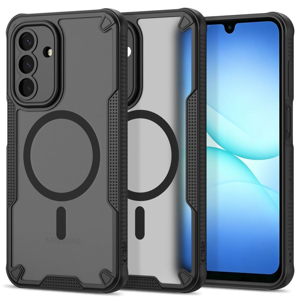 Samsung Galaxy A17 (5G) / A18 / A26 Tech-Protect Rugged Shield Case - MagSafe Compatible - Matte Black
