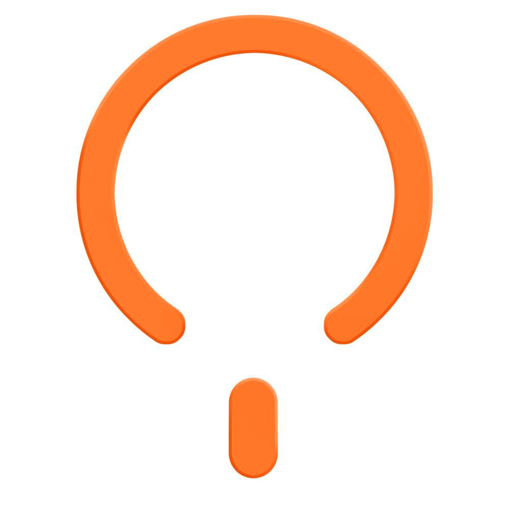 Tech-Protect Magnetic MagSafe Ring with Installation Frame – Orange