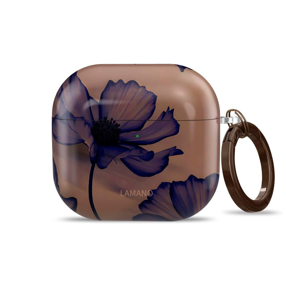 Apple AirPods (4. gen.) Tech-Protect Lamano Deksel with Keychain - Velvet Night