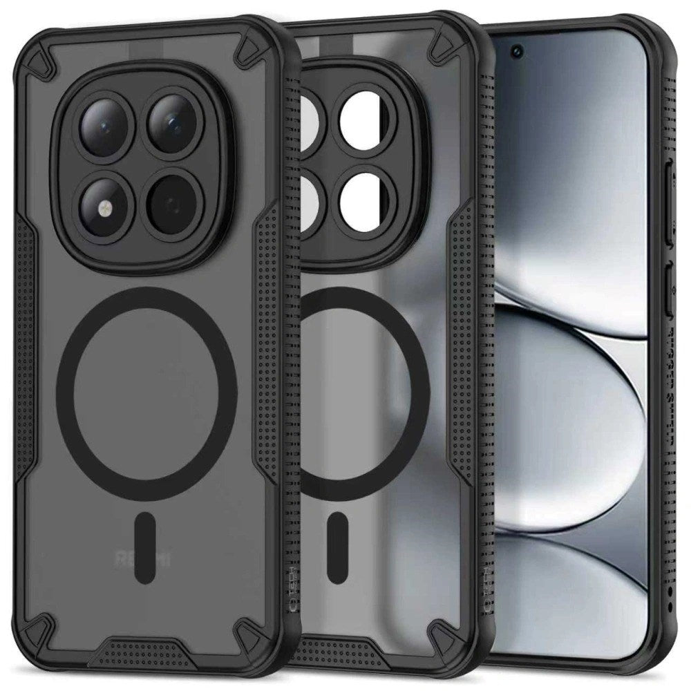 Xiaomi Redmi Note 15 Pro Tech-Protect Rugged Shield Case - MagSafe Compatible - Matte Black