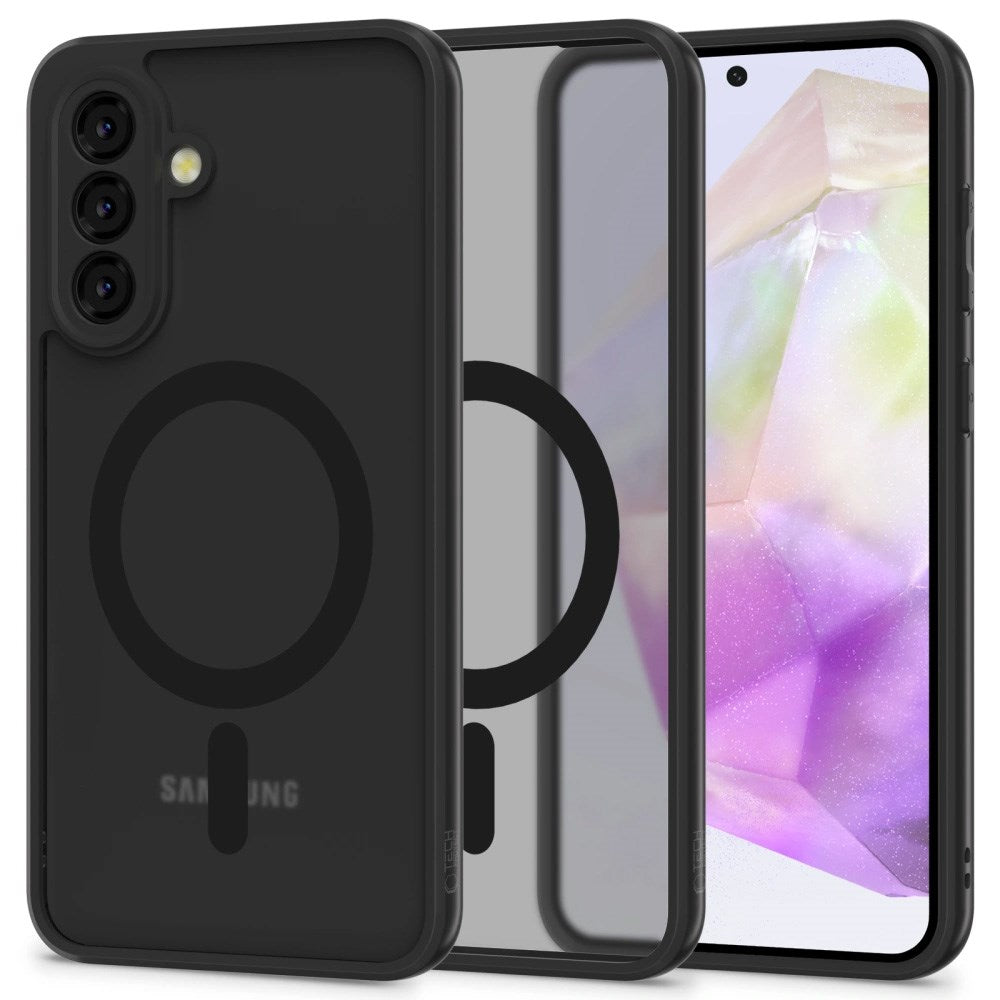 Samsung Galaxy A36 (5G) Tech-Protect Magmat Case - MagSafe Compatible - Matte Black