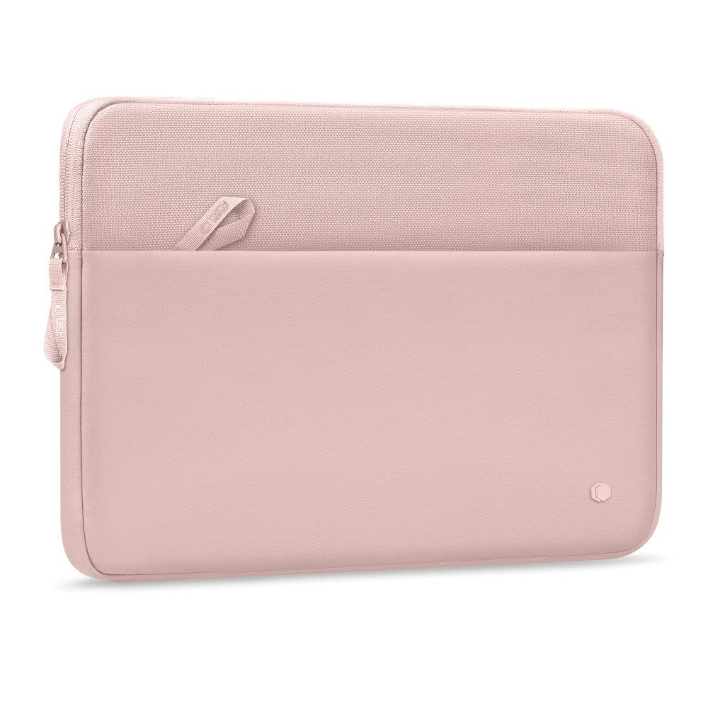 Tech-Protect MacBook / Laptop 13-14" Sleeve with Lined Inside & Pocket - Pink