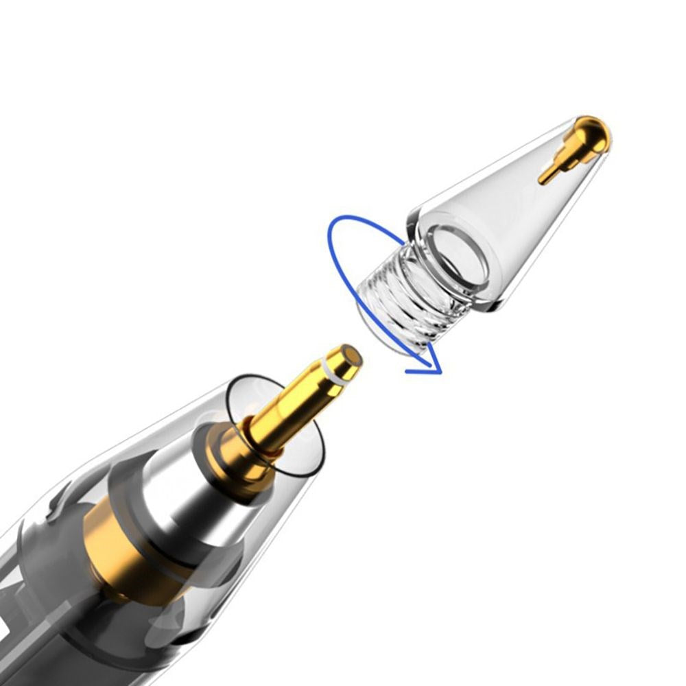 Tech-Protect Stylus Pen "4" til iPad - Clear / Black