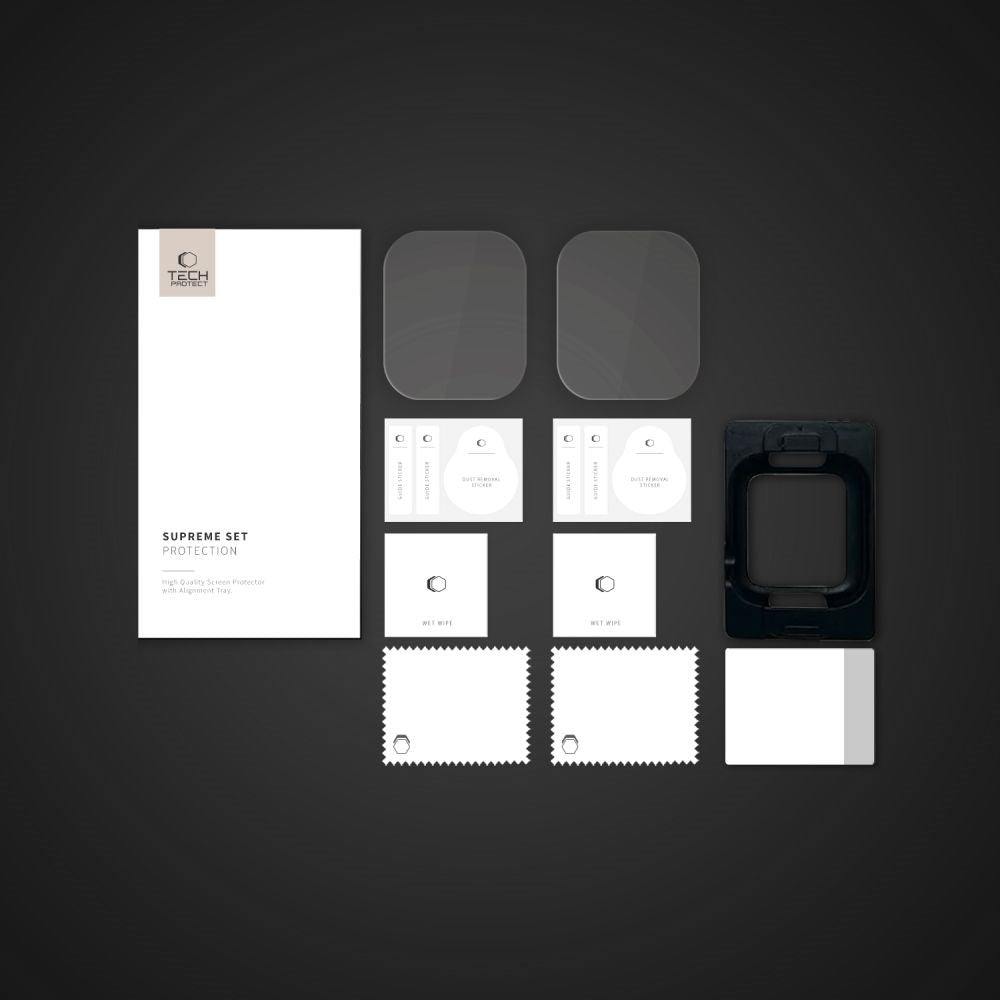 Tech-Protect Apple Watch 11 / 10 (42mm) Screen Protector - Transparent