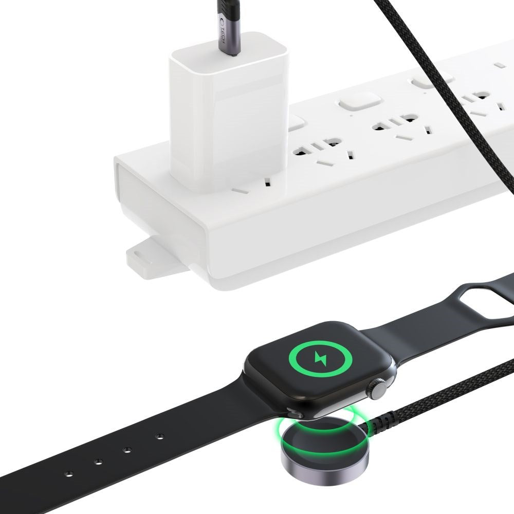 Tech-Protect MC01 UltraBoost Apple Watch Magnetic Charger - Black