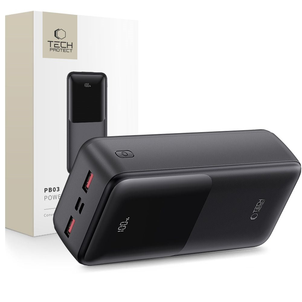 Tech-Protect Powerbank 10000mAh – Fast Charging with 22.5W