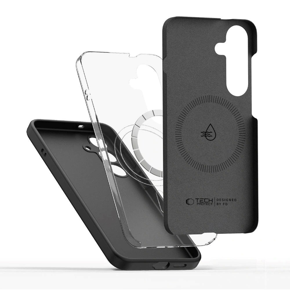 Samsung Galaxy S26+ (Plus) Tech-Protect Silicone Case - MagSafe Compatible - Black