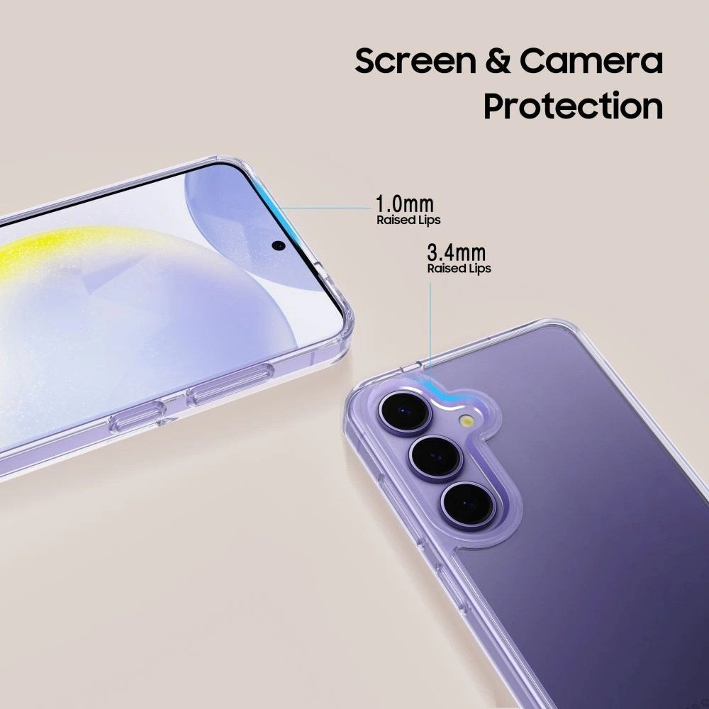 Samsung Galaxy A57 Tech-Protect Flexair Hybrid Case - Transparent