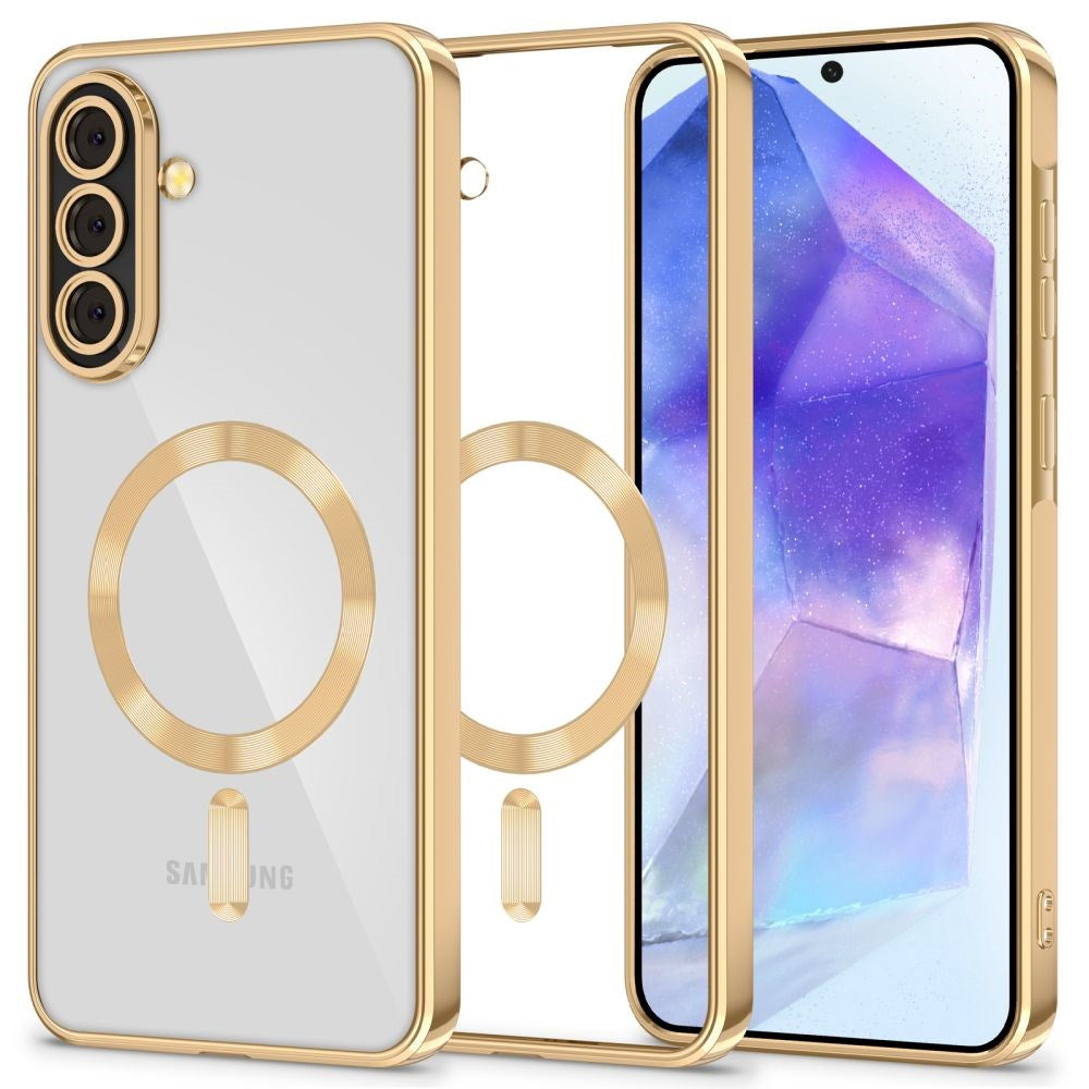 Samsung Galaxy A57 Tech-Protect MagFlex Case - MagSafe Compatible - Gold