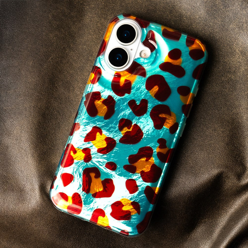 iPhone 12 / 12 Pro Flexible Plastic Case - Cheetah