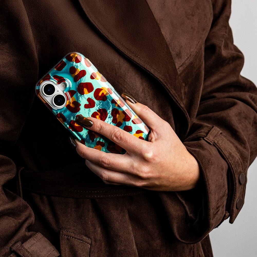 iPhone 16 Pro Flexible Plastic Case - Cheetah