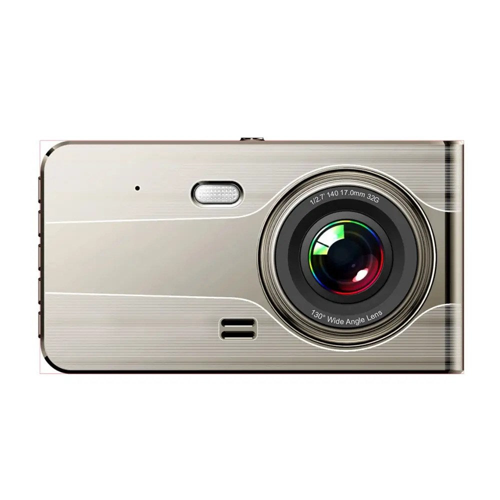 DVR979G Full HD Dashcam for Car Hurtel with Reversing Camera - Beige