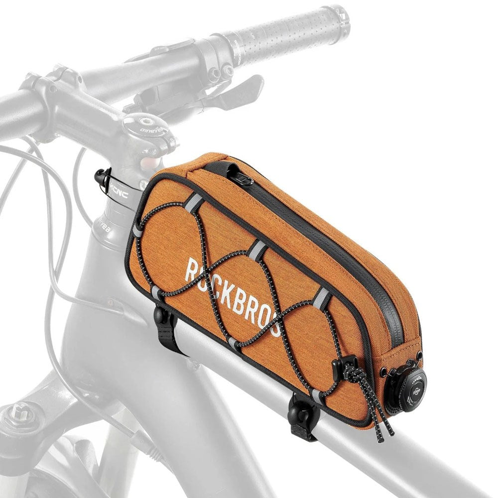 Rockbros Bike Frame Bag - 0.7L - Orange