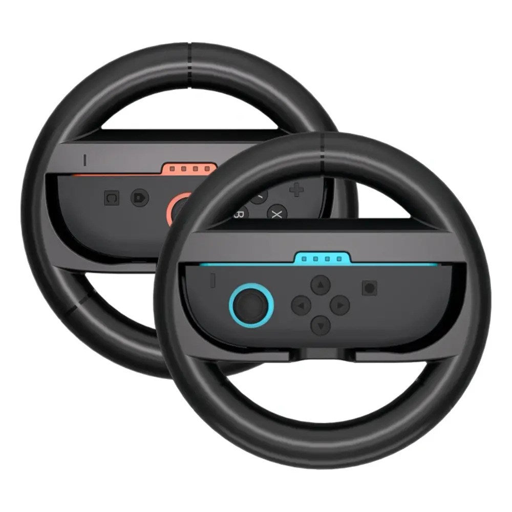 Nintendo Switch 2 Joy-Con Hurtel Racer Wheel - 2 pcs. - Black