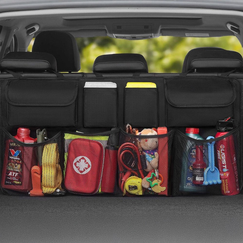 Wozinsky Car Storage Pocket for Backseat & Trunk - Black