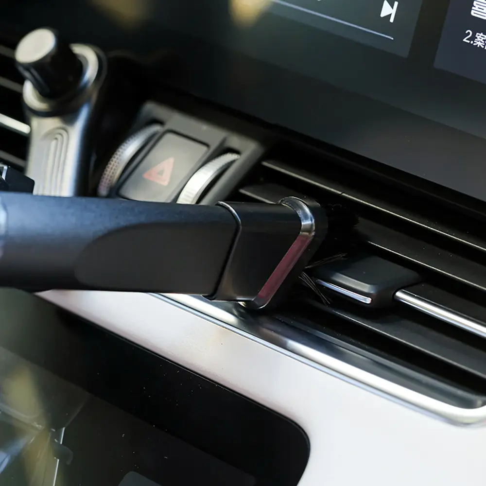 Hurtel Mini Foldable Handheld Car Vacuum Cleaner - Black