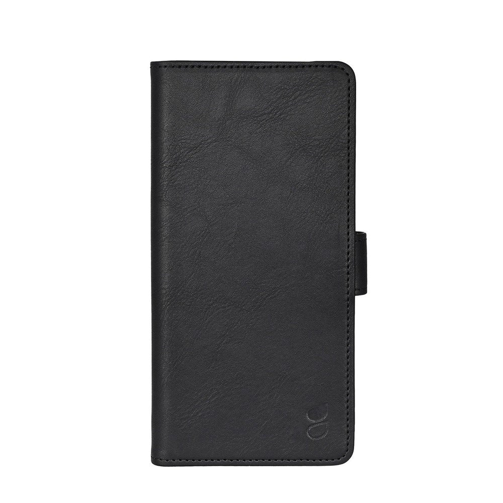 Samsung Galaxy S25 Ultra GEAR Classic Flip Case Faux Leather with Card Holder - Black