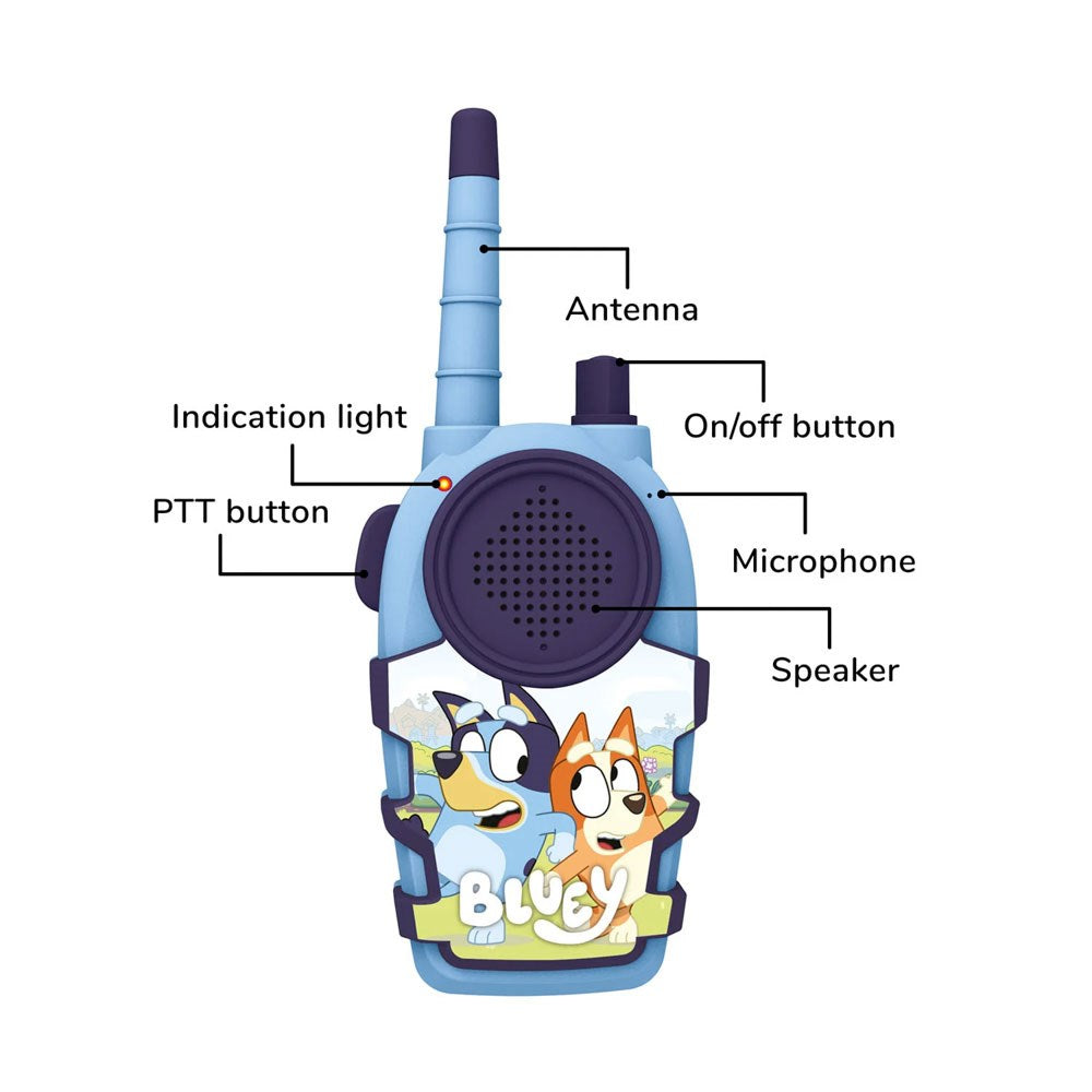 OTL BLUEY Walkie Talkie Set - 2 pcs - Blue