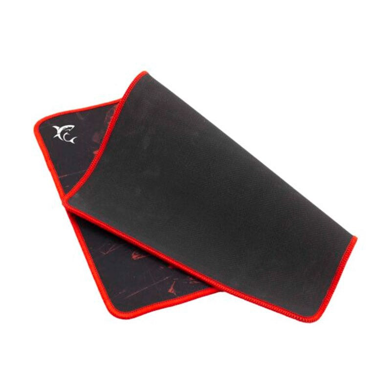 White Shark SKYWALKER L Gaming Mousepad - 400 x 300 mm - Black / Red