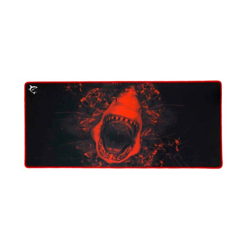 White Shark SKYWALKER XL Gaming Mousepad - 800 x 350 mm - Black / Red
