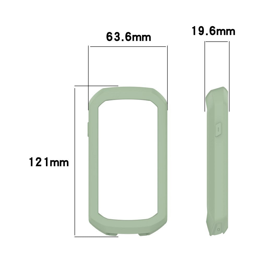 EIDERWOOD Garmin Edge 1050 Silicone Bike Computer Case - Dark Grey