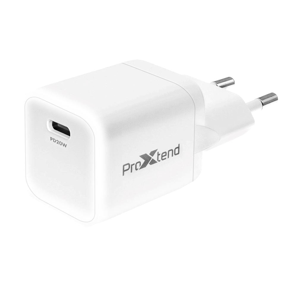 ProXtend USB-C PD Wall Charger 20W - White