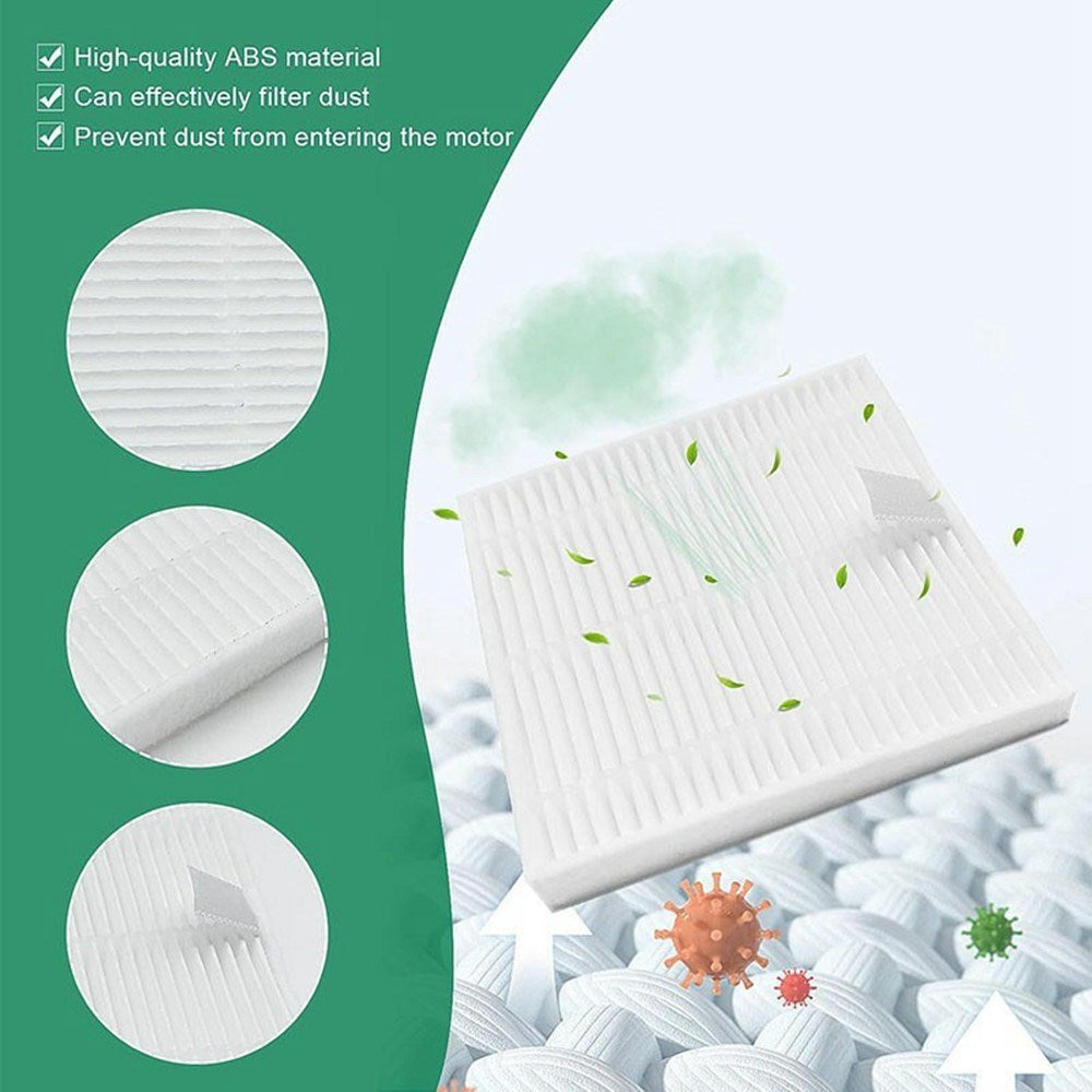 Vacuum filter for Xiaomi Robot Vacuum E10 / iRobot Roomba Combo 105 Robot Vacuum Cleaner - White