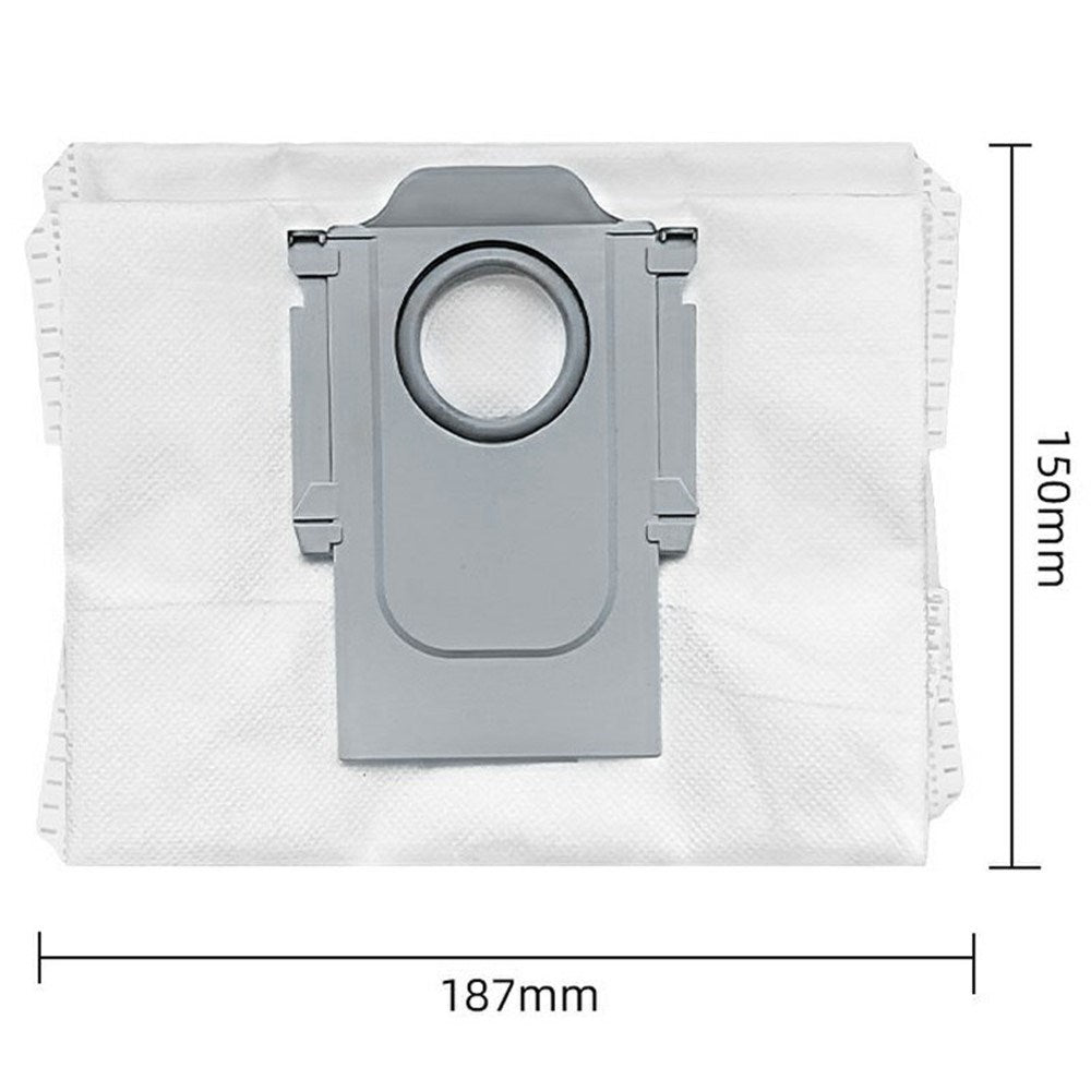Vacuum Bag for Roborock S7 / S7 MaxV Ultra / S8 / Q7 Max+ / Qrevo S / Saros 10 / Saros 10R / Saros Z70 / Qrevo Edge / Qrevo Curv Robot Vacuum Cleaner – Grey
